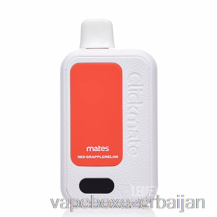E-Juice Vape 7 Daze Clickmate 15000 Disposable Kit Red GrappleMelon